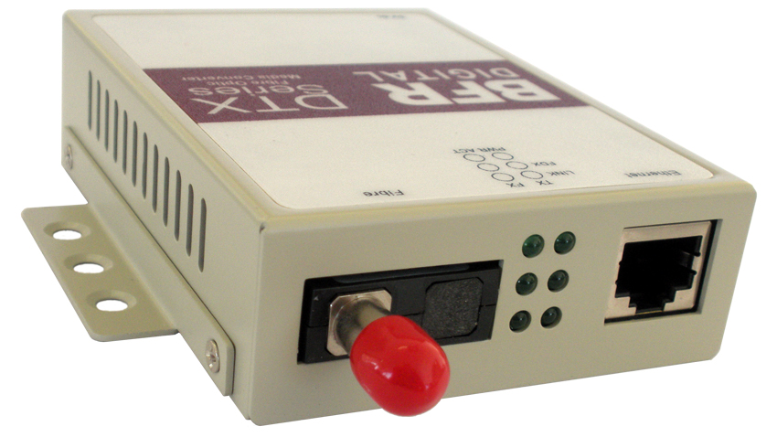 100M Single Fibre Single Mode Media Converter