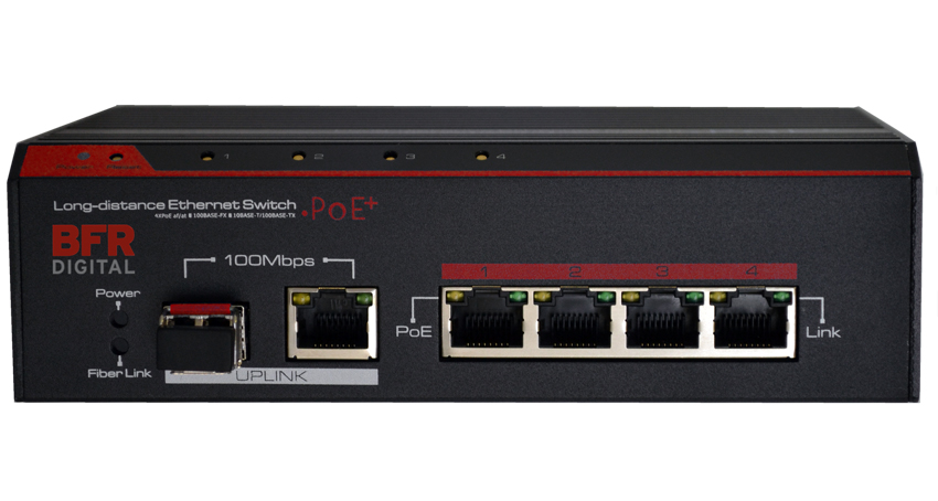 4 Port PoE switch